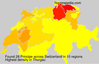 Surname Principe in Switzerland Surname Principe in Switzerland