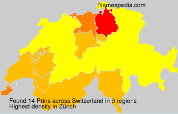 Surname Prins in Switzerland Surname Prins in Switzerland
