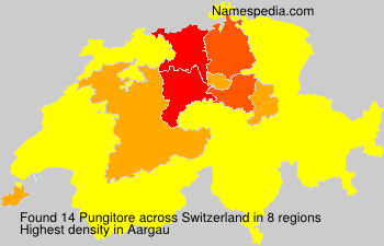 Surname Pungitore in Switzerland Surname Pungitore in Switzerland