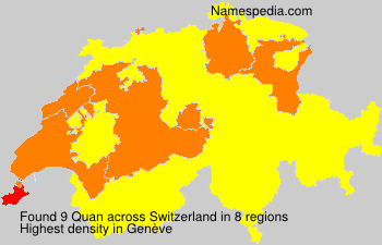Surname Quan in Switzerland Surname Quan in Switzerland
