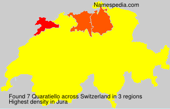Surname Quaratiello in Switzerland Surname Quaratiello in Switzerland