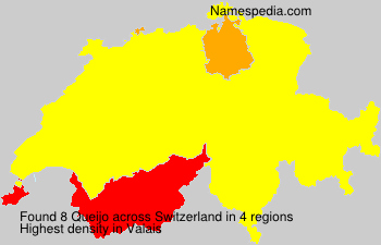 Surname Queijo in Switzerland
