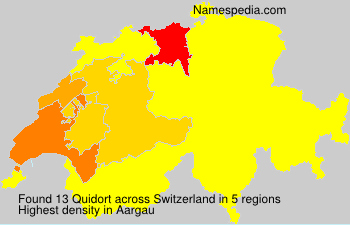 Surname Quidort in Switzerland Surname Quidort in Switzerland