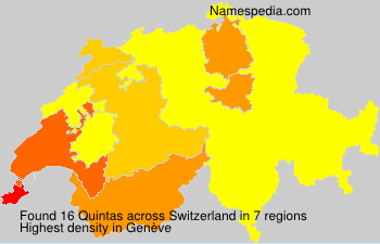 Surname Quintas in Switzerland Surname Quintas in Switzerland