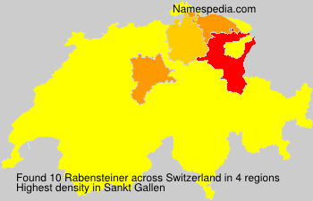 Surname Rabensteiner in Switzerland Surname Rabensteiner in Switzerland