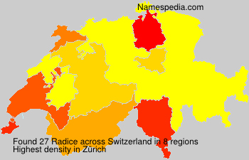 Surname Radice in Switzerland Surname Radice in Switzerland