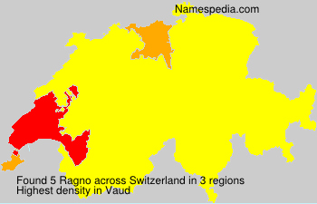 Surname Ragno in Switzerland Surname Ragno in Switzerland