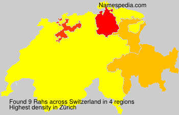 Surname Rahs in Switzerland Surname Rahs in Switzerland