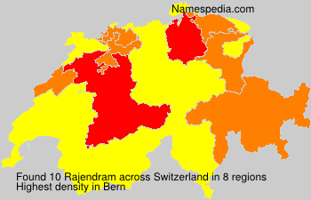 Surname Rajendram in Switzerland Surname Rajendram in Switzerland