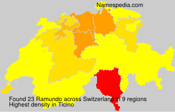Surname Ramundo in Switzerland Surname Ramundo in Switzerland