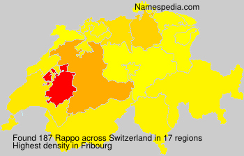 Surname Rappo in Switzerland Surname Rappo in Switzerland
