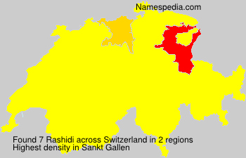 Surname Rashidi in Switzerland Surname Rashidi in Switzerland