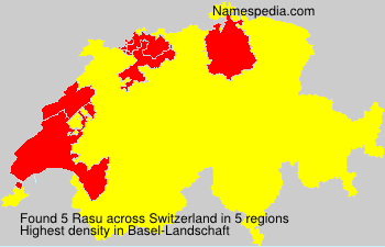 Surname Rasu in Switzerland Surname Rasu in Switzerland