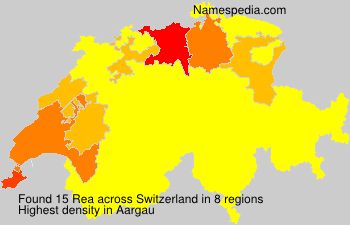 Surname Rea in Switzerland Surname Rea in Switzerland
