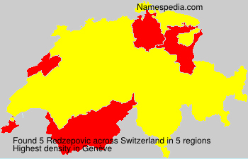 Surname Redzepovic in Switzerland Surname Redzepovic in Switzerland