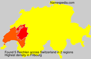 Surname Reichlen in Switzerland Surname Reichlen in Switzerland