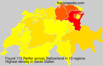 Surname Reifler in Switzerland Surname Reifler in Switzerland