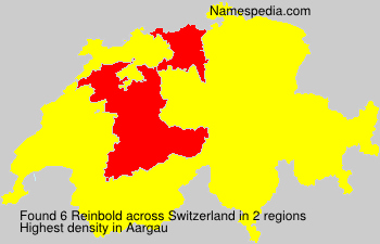 Surname Reinbold in Switzerland Surname Reinbold in Switzerland
