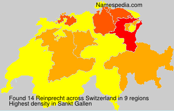 Surname Reinprecht in Switzerland Surname Reinprecht in Switzerland
