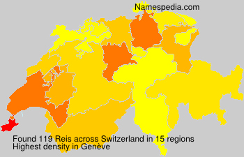 Surname Reis in Switzerland Surname Reis in Switzerland