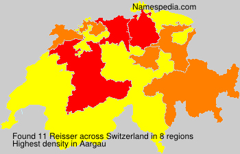 Surname Reisser in Switzerland Surname Reisser in Switzerland