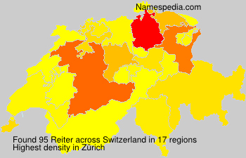 Surname Reiter in Switzerland Surname Reiter in Switzerland