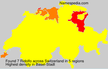 Surname Ridolfo in Switzerland Surname Ridolfo in Switzerland