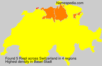 Surname Riepl in Switzerland Surname Riepl in Switzerland