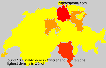 Surname Rinaldo in Switzerland Surname Rinaldo in Switzerland