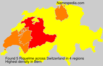 Surname Riquelme in Switzerland Surname Riquelme in Switzerland