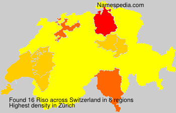 Surname Riso in Switzerland Surname Riso in Switzerland