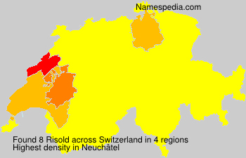 Surname Risold in Switzerland Surname Risold in Switzerland