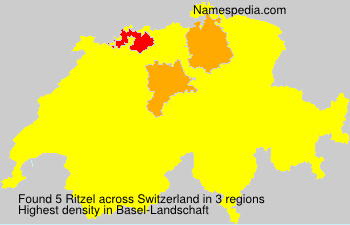 Surname Ritzel in Switzerland Surname Ritzel in Switzerland