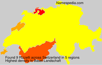 Surname Rizzelli in Switzerland Surname Rizzelli in Switzerland