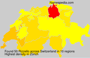 Surname Rizzello in Switzerland Surname Rizzello in Switzerland