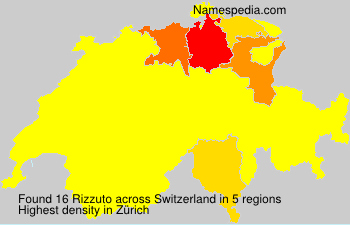 Surname Rizzuto in Switzerland Surname Rizzuto in Switzerland