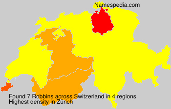 Surname Robbins in Switzerland Surname Robbins in Switzerland