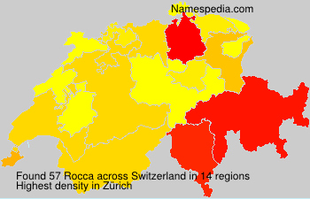 Surname Rocca in Switzerland Surname Rocca in Switzerland