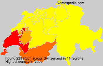 Surname Roch in Switzerland Surname Roch in Switzerland