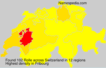 Surname Rolle in Switzerland Surname Rolle in Switzerland