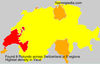 Surname Rotundo in Switzerland Surname Rotundo in Switzerland