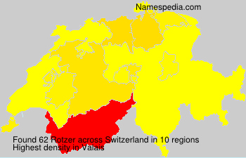 Surname Rotzer in Switzerland Surname Rotzer in Switzerland