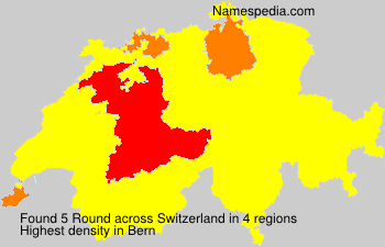 Surname Round in Switzerland Surname Round in Switzerland