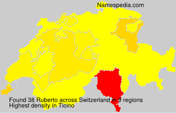 Surname Ruberto in Switzerland Surname Ruberto in Switzerland