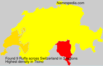 Surname Ruffa in Switzerland Surname Ruffa in Switzerland