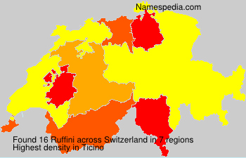 Surname Ruffini in Switzerland Surname Ruffini in Switzerland
