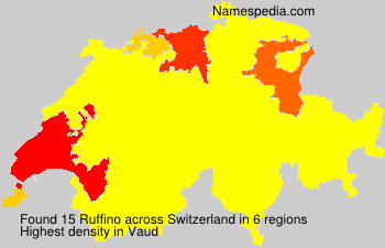 Surname Ruffino in Switzerland Surname Ruffino in Switzerland