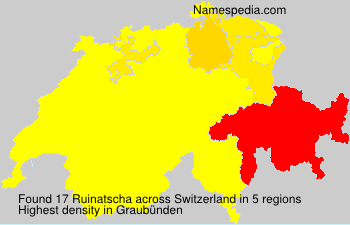Surname Ruinatscha in Switzerland Surname Ruinatscha in Switzerland