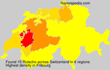 Surname Rutscho in Switzerland Surname Rutscho in Switzerland