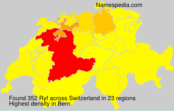 Surname Ryf in Switzerland Surname Ryf in Switzerland